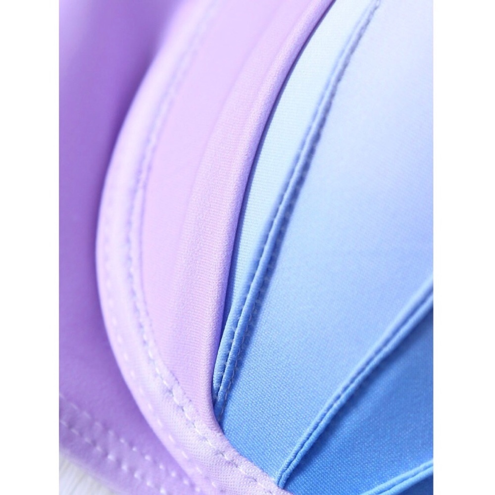 💕🐬Happy Mermaid Pink Blue She'll Swimsuit - Picture 6 of 7